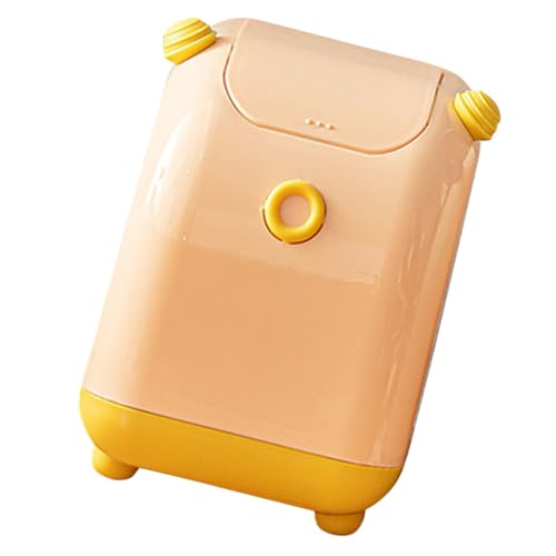 FUNNETOYU Desktop Mülleimer mit Deckel Abfallkorb für Schreibtisch Tragbarer Papierkorb Eleganter Müllbehälter für Büro und Zuhause Einfach zu Reinigen und Vielseitig Einsetzbar FUNNETOYU Desktop Mülleimer mit Deckel Abfallkorb für Schreibtisch Tragbarer Papierkorb Eleganter Müllbehälter für Büro und Zuhause Einfach zu Reinigen und Vielseitig Einsetzbar von FUNNETOYU