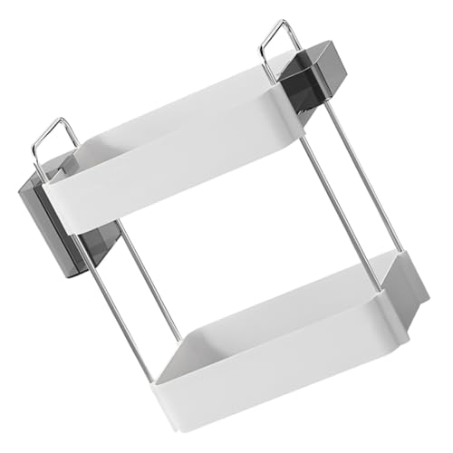 FUNNETOYU Doppelstöckiges Eck Aufbewahrungsregal aus Sicherem Material Vielseitiger Badezimmer und Küchenorganizer Langlebiges Platzsparendes Aufsatzregal für Kosmetik Gewürze und Alltag FUNNETOYU Doppelstöckiges Eck Aufbewahrungsregal aus Sicherem Material Vielseitiger Badezimmer und Küchenorganizer Langlebiges Platzsparendes Aufsatzregal für Kosmetik Gewürze und Alltag von FUNNETOYU