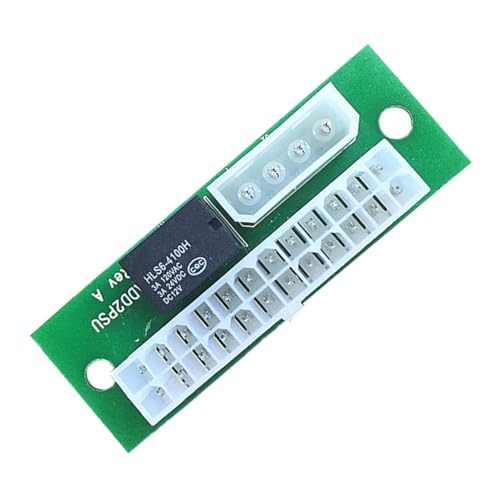 FUNNETOYU Dual Power Supply Adapter Addpsu Synchronous Boot Card ATX Pin bis Molex Pin PC Modular Gaming PC Stromversorgung für Grafikkarten Flüssigkeitskühlung und Mehrere FUNNETOYU Dual Power Supply Adapter Addpsu Synchronous Boot Card ATX Pin bis Molex Pin PC Modular Gaming PC Stromversorgung für Grafikkarten Flüssigkeitskühlung und Mehrere von FUNNETOYU