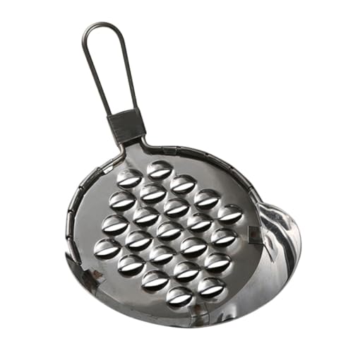 FUNNETOYU Edelstahl Bean Jelly Scraper Küchenwerkzeug zum Schälen und Hobeln Multifunktionaler Edelstahl Food Scraper für Gemüse Obst Kartoffeln Platzsparend und Leicht zu Reinigen von FUNNETOYU