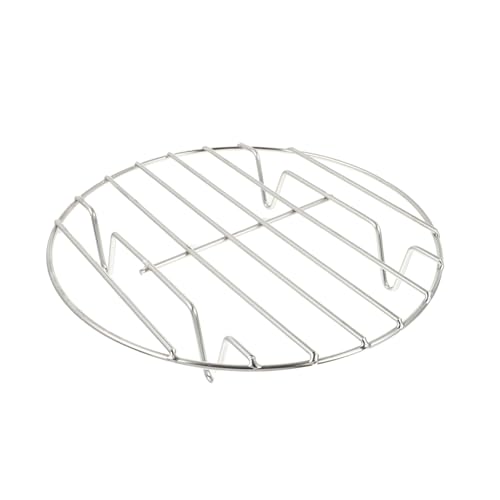 FUNNETOYU Edelstahl Dampfgarer Gestell Fußhöhe Robustes Dampfeinsatz Küchenhelfer Vielseitig für Dämpfen von Fisch Teigtaschen und Mehr Geeignet FUNNETOYU Edelstahl Dampfgarer Gestell Fußhöhe Robustes Dampfeinsatz Küchenhelfer Vielseitig für Dämpfen von Fisch Teigtaschen und Mehr Geeignet von FUNNETOYU