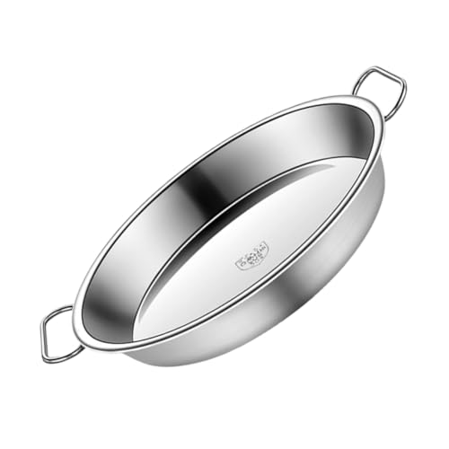 FUNNETOYU Edelstahl Dampfgarer mit Griff Robuster Edelstahl Liangpi Steamer Pfanne Vielseitig für Chinesische Liangpi Gedämpften Reis und Kalte Nudeln Langlebig und Leicht zu Reinigen FUNNETOYU Edelstahl Dampfgarer mit Griff Robuster Edelstahl Liangpi Steamer Pfanne Vielseitig für Chinesische Liangpi Gedämpften Reis und Kalte Nudeln Langlebig und Leicht zu Reinigen von FUNNETOYU