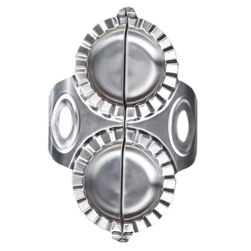 FUNNETOYU Edelstahl Dumpling Maker mit Doppelseitigem Präge Design Schnelles und Teigtaschenformen für Küche Restaurant und Zuhause Langlebiges und Leicht zu Reinigendes Küchenwerkzeug FUNNETOYU Edelstahl Dumpling Maker mit Doppelseitigem Präge Design Schnelles und Teigtaschenformen für Küche Restaurant und Zuhause Langlebiges und Leicht zu Reinigendes Küchenwerkzeug von FUNNETOYU