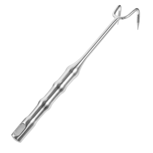 FUNNETOYU Edelstahl Fleischhaken Fleischwender Haken Robust für Camping Grill Bbq Picknick Leicht und Langlebig FUNNETOYU Edelstahl Fleischhaken Fleischwender Haken Robust für Camping Grill Bbq Picknick Leicht und Langlebig von FUNNETOYU