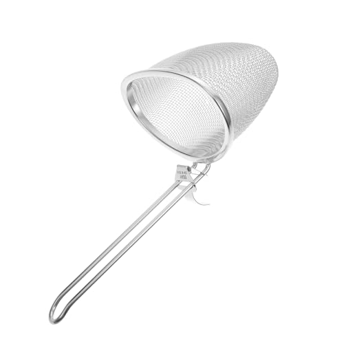 FUNNETOYU Edelstahl Mesh Strainer mit Griff Rostfrei Langlebig Feinmaschiges Sieb für Hotpot und Fleischsieb Praktische Küchensieb für Familienfeiern Restaurants Einfach zu Reinigen FUNNETOYU Edelstahl Mesh Strainer mit Griff Rostfrei Langlebig Feinmaschiges Sieb für Hotpot und Fleischsieb Praktische Küchensieb für Familienfeiern Restaurants Einfach zu Reinigen von FUNNETOYU