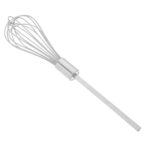 FUNNETOYU Edelstahl Rührstäbe Handmixer Aufsatz Drahtstärke Draht Schneebesen Ersatz für Bohrmaschinen Betonmischer Küchenmaschine Vielseitig für Backen Kochen Wiederverwendbar FUNNETOYU Edelstahl Rührstäbe Handmixer Aufsatz Drahtstärke Draht Schneebesen Ersatz für Bohrmaschinen Betonmischer Küchenmaschine Vielseitig für Backen Kochen Wiederverwendbar von FUNNETOYU