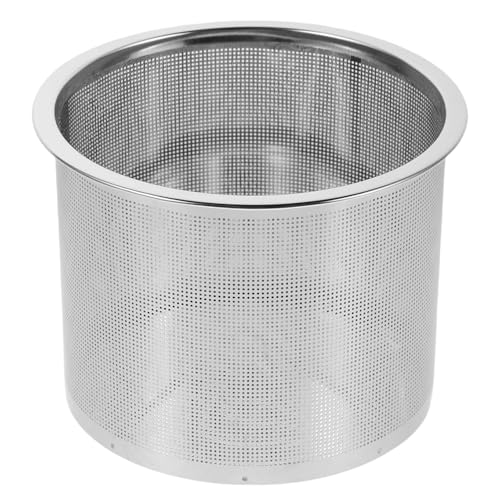 FUNNETOYU Edelstahl Teefilter mit Feinem Metallnetz Präzise Teeblattfilterung Robustes Sieb für Teekannen Leicht zu Reinigen Feines Filtersieb für Reinen Teegenuss Passend für von FUNNETOYU