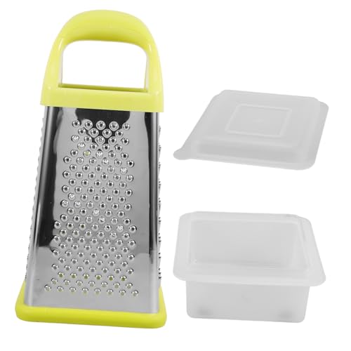 FUNNETOYU Edelstahl Vierseitiger Gemüseschneider mit Aufbewahrungsbox Multifunktionaler Küchenhobel für Kartoffeln Gurken Karotten Rutschfester Griff Leicht zu Reinigen Sicherer FUNNETOYU Edelstahl Vierseitiger Gemüseschneider mit Aufbewahrungsbox Multifunktionaler Küchenhobel für Kartoffeln Gurken Karotten Rutschfester Griff Leicht zu Reinigen Sicherer von FUNNETOYU