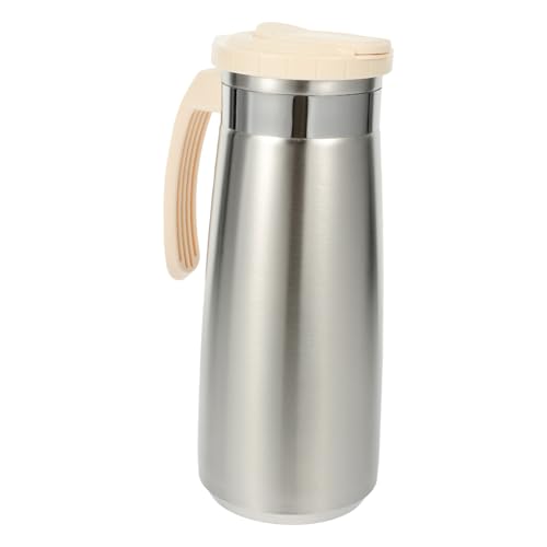 FUNNETOYU Edelstahl Wasserkrug Mit Deckel Großer Teekrug Für Kalte Getränke Spülmaschinenfest Für Zuhause Bar Und Restaurant Stilvolles Design FUNNETOYU Edelstahl Wasserkrug Mit Deckel Großer Teekrug Für Kalte Getränke Spülmaschinenfest Für Zuhause Bar Und Restaurant Stilvolles Design von FUNNETOYU