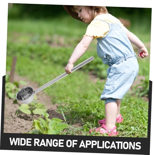 FUNNETOYU Edelstahl Wasserschöpfer mit Langem Ergonomischem Stiel Robuste Wasserschaufel für Garten und Haushalt Multifunktional für Pflanzenbewässerung Gemüse und Reinigung FUNNETOYU Edelstahl Wasserschöpfer mit Langem Ergonomischem Stiel Robuste Wasserschaufel für Garten und Haushalt Multifunktional für Pflanzenbewässerung Gemüse und Reinigung von FUNNETOYU