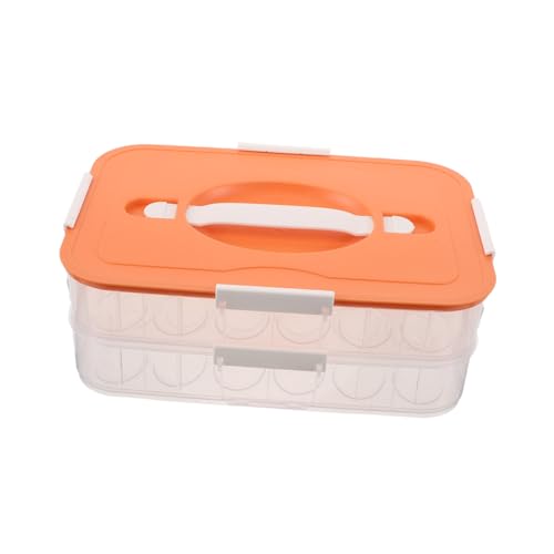 FUNNETOYU Eierbehälter Kühlschrank Stapelbar mit Fächern Robuster Eierhalter für Fridge Organizer Platzsparende Aufbewahrungsbox mit Bruchschutz und Frischeerhalt FUNNETOYU Eierbehälter Kühlschrank Stapelbar mit Fächern Robuster Eierhalter für Fridge Organizer Platzsparende Aufbewahrungsbox mit Bruchschutz und Frischeerhalt von FUNNETOYU