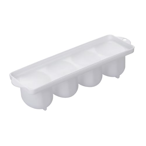 FUNNETOYU Eierhalter für Kühlschrank Langlebige Aufbewahrungsbox für Eingelegte Eier Vielseitiges Design für Pickeln und Marinieren Elegantes Küchenaccessoire Weiß von FUNNETOYU