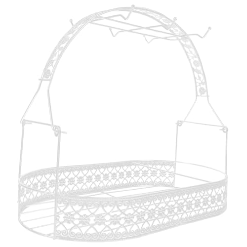 FUNNETOYU Eleganter Kaffee und Becherhalter aus Robustem Ovaler Ständer mit Ablauflöchern Platzsparendes Küchenregal Flaschensammlung Weißes Design für Ordentliche Aufbewahrung FUNNETOYU Eleganter Kaffee und Becherhalter aus Robustem Ovaler Ständer mit Ablauflöchern Platzsparendes Küchenregal Flaschensammlung Weißes Design für Ordentliche Aufbewahrung von FUNNETOYU