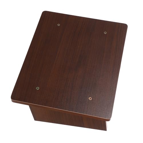 FUNNETOYU Ergonomische Holz Fußstütze Schrägform Leichter Kompakter Fußhocker für Büro und Zuhause Entlastet Beine und Fördert Haltung unter Schreibtischen Tragbar und Stilvoll von FUNNETOYU