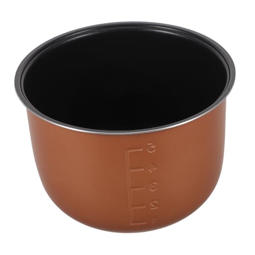 FUNNETOYU Ersatz Innentopf Reiskocher Antihaftbeschichtet Hitzebeständig Verschleißfest Elektrischer Reiskocher Zubehör Für Zuhause Und Unterwegs von FUNNETOYU