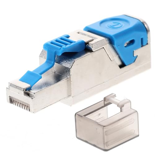 FUNNETOYU Ethernet Anschlussstecker Pass Through Cat Kabel Crimp Buchse Werkzeugfreier Stecker für Gigabit Gigabit Netzwerke Kompatibel mit Pc Laptop Router und Smart Tv FUNNETOYU Ethernet Anschlussstecker Pass Through Cat Kabel Crimp Buchse Werkzeugfreier Stecker für Gigabit Gigabit Netzwerke Kompatibel mit Pc Laptop Router und Smart Tv von FUNNETOYU