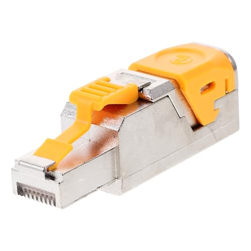 FUNNETOYU Ethernet Connector Pass Through Cat Modulstecker Werkzeugloser Geschirmter Netzwerkstecker für Gigabit und Gigabit Ethernet Flexibel und Langlebig FUNNETOYU Ethernet Connector Pass Through Cat Modulstecker Werkzeugloser Geschirmter Netzwerkstecker für Gigabit und Gigabit Ethernet Flexibel und Langlebig von FUNNETOYU