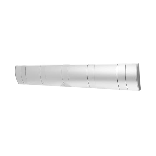 FUNNETOYU Faltbarer Wandhaken Metall Garderobenhaken mit Haken Platzsparend Robust Verstecktes Klappdesign Vielseitig für Mäntel Handtücher Hüte als Tür Wandorganizer FUNNETOYU Faltbarer Wandhaken Metall Garderobenhaken mit Haken Platzsparend Robust Verstecktes Klappdesign Vielseitig für Mäntel Handtücher Hüte als Tür Wandorganizer von FUNNETOYU