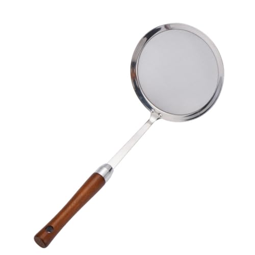 FUNNETOYU Filterlöffel mit Langem Griff Skimmer zum Abtropfen von Öl und Flüssigkeiten für Restaurant und Bar Mittlere FUNNETOYU Filterlöffel mit Langem Griff Skimmer zum Abtropfen von Öl und Flüssigkeiten für Restaurant und Bar Mittlere von FUNNETOYU
