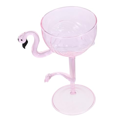 FUNNETOYU Flamingo Weinglas aus Leichtes Cocktailglas für Hochzeiten und Partys Handliche Form mit Verspielter Farbe Wiederverwendbar und Einfach zu Reinigen Stilvolles Trinkglas für FUNNETOYU Flamingo Weinglas aus Leichtes Cocktailglas für Hochzeiten und Partys Handliche Form mit Verspielter Farbe Wiederverwendbar und Einfach zu Reinigen Stilvolles Trinkglas für von FUNNETOYU