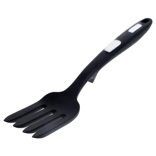 FUNNETOYU Flexible Silikon Kochgabel Hitzebeständig Spülmaschinenfest Ergonomisch Lange Griffe Für Pasta Nudelgerichte Und Salat Rühren In von FUNNETOYU