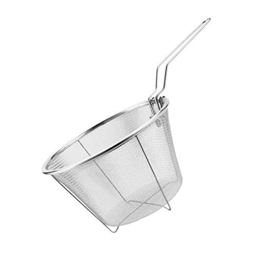 FUNNETOYU Frittierkorb mit Griff Faltbar für Pommes und Snacks Lebensmittelecht Robust Ergonomisches Design FUNNETOYU Frittierkorb mit Griff Faltbar für Pommes und Snacks Lebensmittelecht Robust Ergonomisches Design von FUNNETOYU
