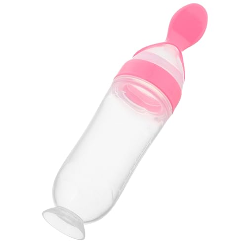 FUNNETOYU Fütterungslöffel mit Spill Saugbasis Multifunktionaler Squeeze für Neugeborene für Obstpürees und Babynahrung Einfach zu Reinigen und Sicher FUNNETOYU Fütterungslöffel mit Spill Saugbasis Multifunktionaler Squeeze für Neugeborene für Obstpürees und Babynahrung Einfach zu Reinigen und Sicher von FUNNETOYU