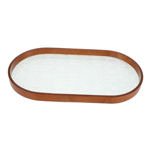 FUNNETOYU Glas paletten Platten Teller Früchte Tablett Obstschale Rechteck groß Dekorative Servierschale Snack Fruchtschale Abendessen zum Snackplatte Getränkeschale Holz Kaffee FUNNETOYU Glas paletten Platten Teller Früchte Tablett Obstschale Rechteck groß Dekorative Servierschale Snack Fruchtschale Abendessen zum Snackplatte Getränkeschale Holz Kaffee von FUNNETOYU