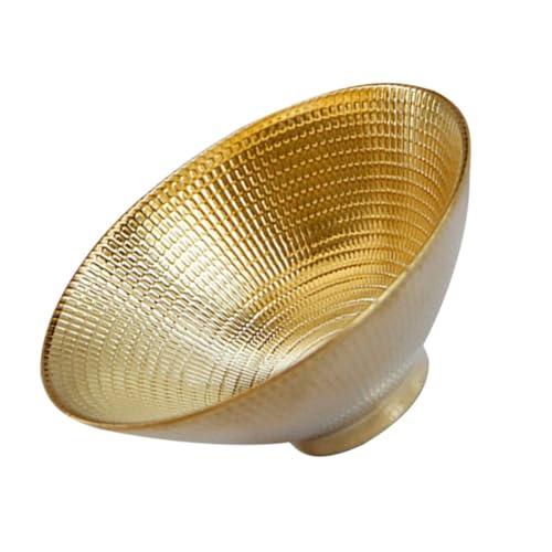 FUNNETOYU Goldene Teetasse aus Metall Design Glatte Oberfläche Multifunktionaler Wasserhalter für Tee Geeignet für Zuhause Büro und Restaurant von FUNNETOYU