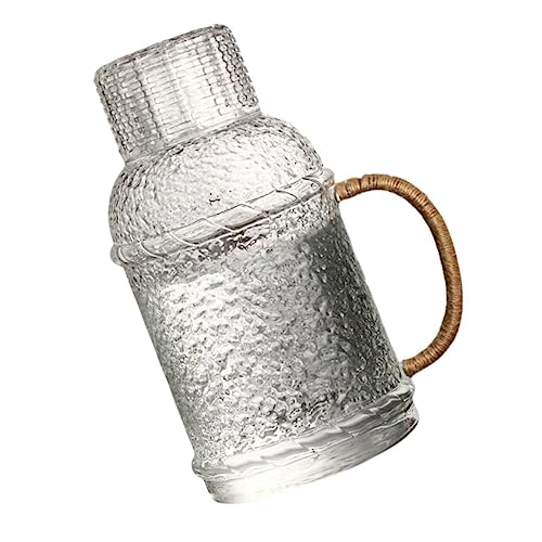 FUNNETOYU Großer Transparenter Wasserkessel Hitzebeständiger Wasserbehälter Langlebiges Küchen Getränkespender für Zuhause und Büro von FUNNETOYU