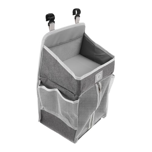 FUNNETOYU Großes Babybett Organizer mit Multifunktionalen Fächern Waschbarem Atmungsaktivem Stoff Hängende Betttasche für Wickeltasche und Windelhalter für Kinderzimmer und Babyzimmer FUNNETOYU Großes Babybett Organizer mit Multifunktionalen Fächern Waschbarem Atmungsaktivem Stoff Hängende Betttasche für Wickeltasche und Windelhalter für Kinderzimmer und Babyzimmer von FUNNETOYU