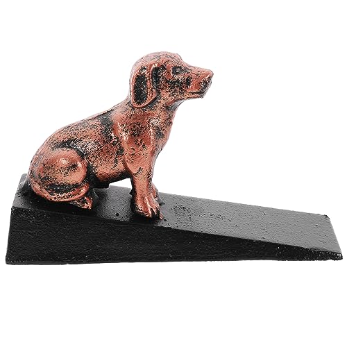 FUNNETOYU Gusseisen Türstopper Hund Form Türkeil Rutsch Schwerer Türpuffer für Teppich Fliesen Linoleum Boden Schutz vor Türzuschnappen und Wandbeschädigung FUNNETOYU Gusseisen Türstopper Hund Form Türkeil Rutsch Schwerer Türpuffer für Teppich Fliesen Linoleum Boden Schutz vor Türzuschnappen und Wandbeschädigung von FUNNETOYU