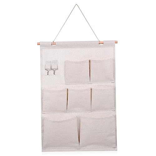 FUNNETOYU Hängende Wandtasche Aufbewahrungstasche mit Mehreren Fächern Platzsparender Organizer für Tür und Schlafzimmer Einfache Montage Vielseitige Nutzung für Schmuck Schlüssel Mail FUNNETOYU Hängende Wandtasche Aufbewahrungstasche mit Mehreren Fächern Platzsparender Organizer für Tür und Schlafzimmer Einfache Montage Vielseitige Nutzung für Schmuck Schlüssel Mail von FUNNETOYU