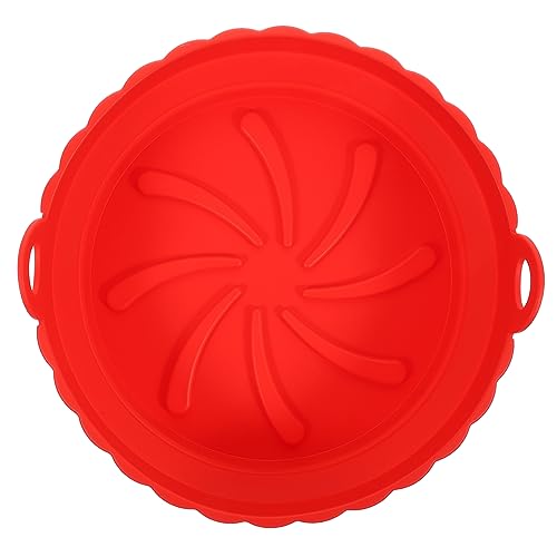FUNNETOYU Hochtemperaturbeständiger Faltbarer Silikon Air Fryer Pad Antihaftbeschichtetes Backzubehör für Heißluftfritteuse Verbessert Luftzirkulation Wiederverwendbar Spülmaschinenfest FUNNETOYU Hochtemperaturbeständiger Faltbarer Silikon Air Fryer Pad Antihaftbeschichtetes Backzubehör für Heißluftfritteuse Verbessert Luftzirkulation Wiederverwendbar Spülmaschinenfest von FUNNETOYU