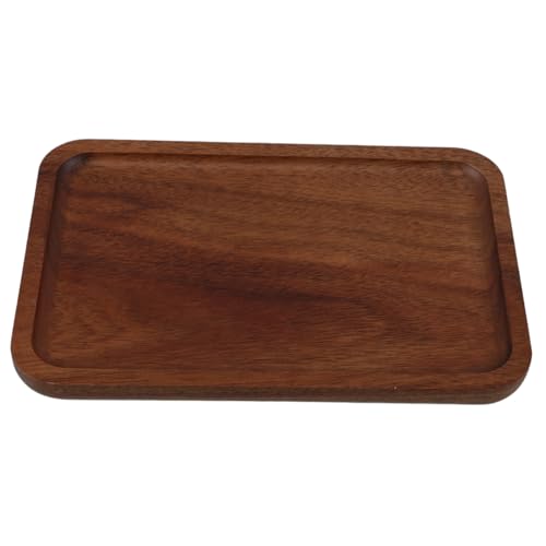 FUNNETOYU Holz Kuchenplatte Stilvolles Dessert-tablett aus Holz für Kuchen Gebäck und Snacks Vielseitiges Servierbrett für Partys Küche und Festliche Anlässe von FUNNETOYU