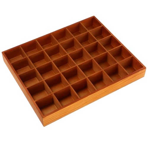 FUNNETOYU Holz Organizer Box mit Fächern Robuste Aufbewahrungsbox für Socken Schlüssel und Kleine Gegenstände Vielseitig Einsetzbar und Elegant Verarbeitet Langlebiges Holzmaterial FUNNETOYU Holz Organizer Box mit Fächern Robuste Aufbewahrungsbox für Socken Schlüssel und Kleine Gegenstände Vielseitig Einsetzbar und Elegant Verarbeitet Langlebiges Holzmaterial von FUNNETOYU