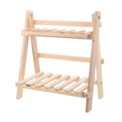 FUNNETOYU Holz Stöckiges Aufsatzregal Faltbar Desktop Organizer Schreibtisch Regal für Büro und Haushalt Multifunktional Stabil und Platzsparend FUNNETOYU Holz Stöckiges Aufsatzregal Faltbar Desktop Organizer Schreibtisch Regal für Büro und Haushalt Multifunktional Stabil und Platzsparend von FUNNETOYU