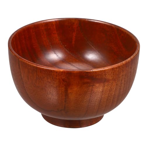 FUNNETOYU Holzschale Robuste Handgefertigte Schüssel aus Massivem Holz Vielseitig als Obst und Salatschale Dessert Container Dicker Küchenbehälter für Familie und Gastronomie FUNNETOYU Holzschale Robuste Handgefertigte Schüssel aus Massivem Holz Vielseitig als Obst und Salatschale Dessert Container Dicker Küchenbehälter für Familie und Gastronomie von FUNNETOYU