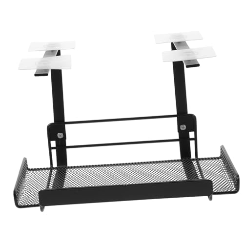 FUNNETOYU Kabelmanagement Ablage Untertisch Kabelkorb Kabelablage Schreibtisch Kabelnetz Organizer Kabelhalter für Ordnung Am Arbeitsplatz Kompakt Robust Langlebig von FUNNETOYU