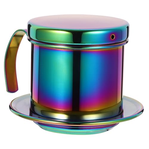 FUNNETOYU Kaffee Dripper Handfilter Kompakt Tragbar Langlebig Rostfrei für Zuhause Büro Outdoor Minimalistisches Design Perfektes für Kaffeeliebhaber FUNNETOYU Kaffee Dripper Handfilter Kompakt Tragbar Langlebig Rostfrei für Zuhause Büro Outdoor Minimalistisches Design Perfektes für Kaffeeliebhaber von FUNNETOYU