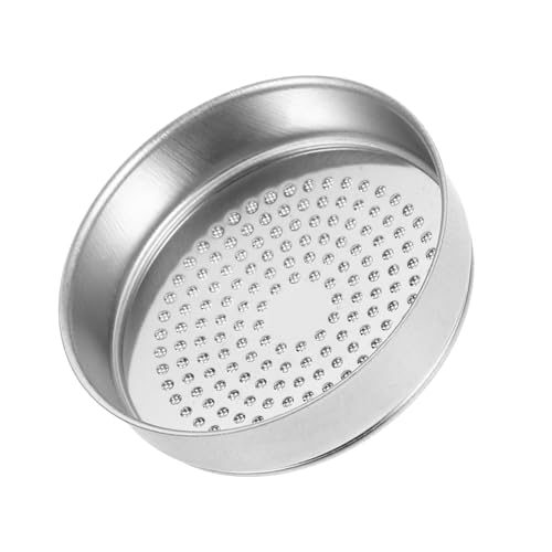 FUNNETOYU Kaffeemaschinenfilter Sieb für die Kaffeezubereitung Filterkaffee-Zubereitungswerkzeug Espresso-Filtergewebe Kaffeefilter-Siebplatte Espresso-Filterplatte Rostfreier Stahl Silver FUNNETOYU Kaffeemaschinenfilter Sieb für die Kaffeezubereitung Filterkaffee-Zubereitungswerkzeug Espresso-Filtergewebe Kaffeefilter-Siebplatte Espresso-Filterplatte Rostfreier Stahl Silver von FUNNETOYU