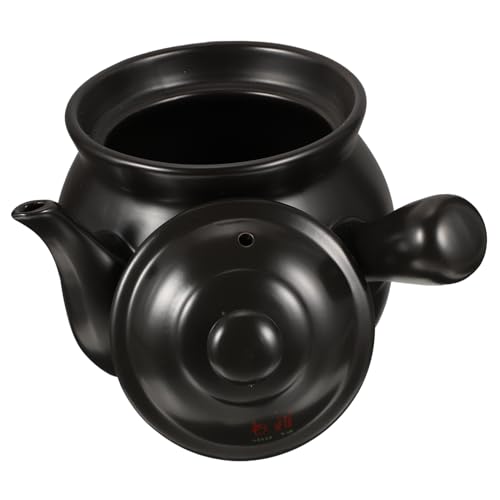 FUNNETOYU Keramik Medizinkessel 1Stück Traditioneller Kräutertopf Hitzebeständig mit Entlüftungsloch für Chinesische Medizin FUNNETOYU Keramik Medizinkessel 1Stück Traditioneller Kräutertopf Hitzebeständig mit Entlüftungsloch für Chinesische Medizin von FUNNETOYU