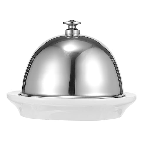 FUNNETOYU Keramische Butterdose mit Deckel Runde Butter und Dessertschale für Restaurants und Zuhause Hält Geschmack und Frische FUNNETOYU Keramische Butterdose mit Deckel Runde Butter und Dessertschale für Restaurants und Zuhause Hält Geschmack und Frische von FUNNETOYU