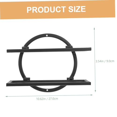 FUNNETOYU Klappbares Wandmontiertes Weinregal aus Robustem Eisen Platzsparender Flaschenhalter und Eleganter Bar glashalter für Küchen Minibar und Haushaltsdekoration FUNNETOYU Klappbares Wandmontiertes Weinregal aus Robustem Eisen Platzsparender Flaschenhalter und Eleganter Bar glashalter für Küchen Minibar und Haushaltsdekoration von FUNNETOYU