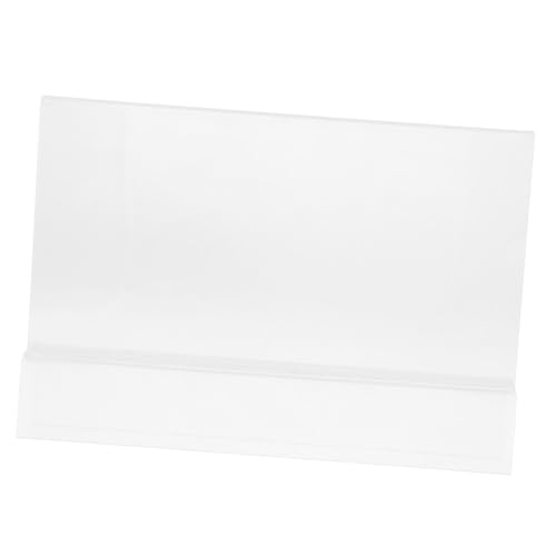 FUNNETOYU Klarsichtregal für Karte Kartenhalter Stand Steht Schlüssel mit Kartenständer aus Acryl Desktop-Visitenkartenständer Kartenzubehör Büro unverzichtbar Kartenversorgung Transparent von FUNNETOYU