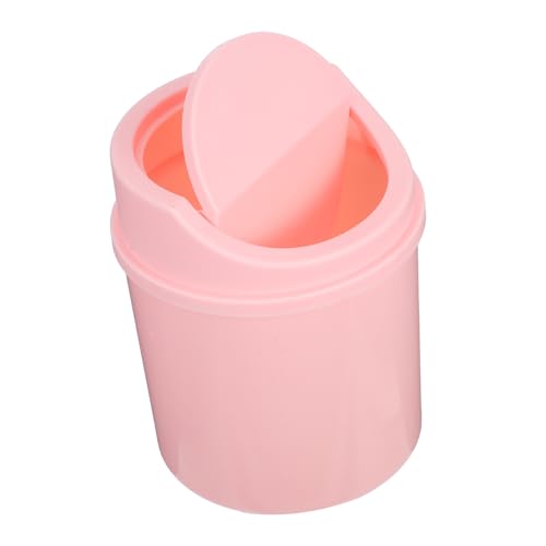 FUNNETOYU Kleiner Mülleimer mit Deckel Mini Abfalleimer für Schreibtisch Schlafzimmer und Küchenplatte mit Drehbarem Deckel für Einfachen Zugang und Müheloses Entsorgen FUNNETOYU Kleiner Mülleimer mit Deckel Mini Abfalleimer für Schreibtisch Schlafzimmer und Küchenplatte mit Drehbarem Deckel für Einfachen Zugang und Müheloses Entsorgen von FUNNETOYU