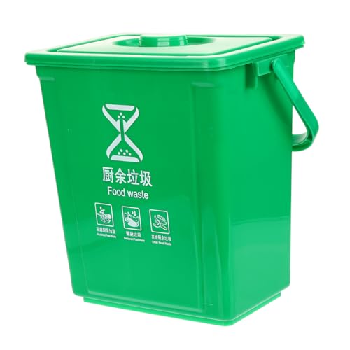 FUNNETOYU Komposteimer mit Deckel Tragbarer Küchenabfalleimer mit Griff Geruchsdichter Biomülleimer für Haushalt Praktische Abfallbehälter für Küchen und Gartenkompostierung FUNNETOYU Komposteimer mit Deckel Tragbarer Küchenabfalleimer mit Griff Geruchsdichter Biomülleimer für Haushalt Praktische Abfallbehälter für Küchen und Gartenkompostierung von FUNNETOYU