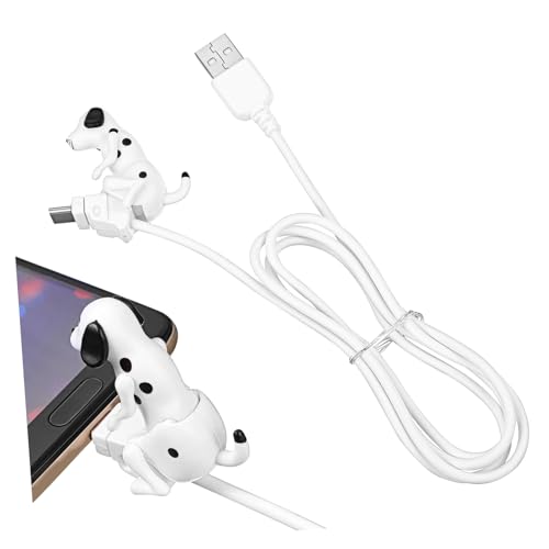 FUNNETOYU Lustiges Hundedesign Type-c Ladegerät Langlebiges Flexibles Datenkabel Für Schnelles Laden Für Smartphones Mit Type-c Perfektes Für Tierliebhaber von FUNNETOYU