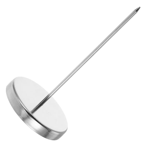 FUNNETOYU Küchen Quittungs und Ticket Spike Halter mit Stabilem Metallfuß Robuster Memo Holder für Restaurant und Büro für Sichere Aufbewahrung von und Tickets von FUNNETOYU