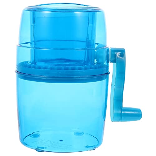 FUNNETOYU Manueller Eiscrusher Tragbare Handkurbel Eismaschine für Zuhause Kompakte Eiszerkleinerungsmaschine für Slush Eisgetränke und Desserts Blau FUNNETOYU Manueller Eiscrusher Tragbare Handkurbel Eismaschine für Zuhause Kompakte Eiszerkleinerungsmaschine für Slush Eisgetränke und Desserts Blau von FUNNETOYU